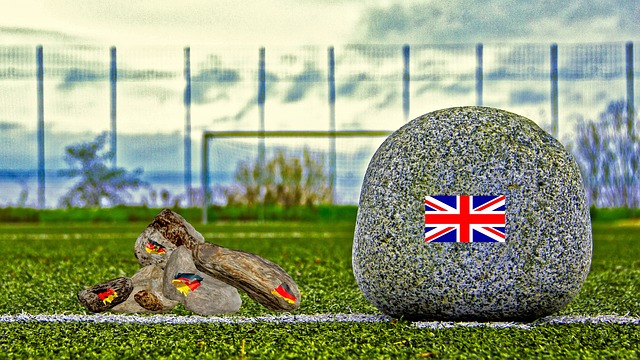在英国